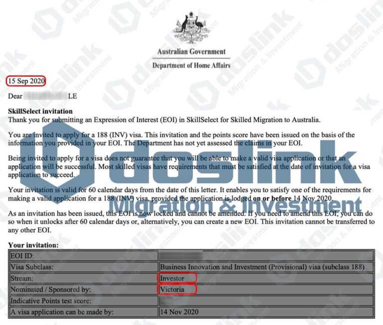 Bảo lãnh Bang Victoria (Melbourne) - Visa 188B theo quy định mới tháng 09 năm 2020