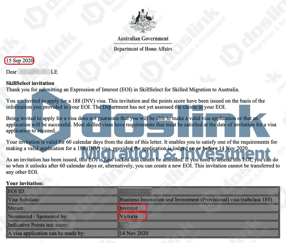 Bảo lãnh Bang Victoria (Melbourne) - Visa 188B theo quy định mới tháng 09 năm 2020