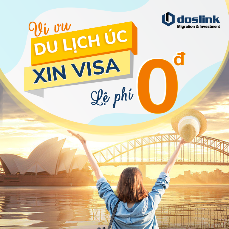 Miễn lệ phí visa du lịch Úc - Chính sách mới nhất từ chính phủ