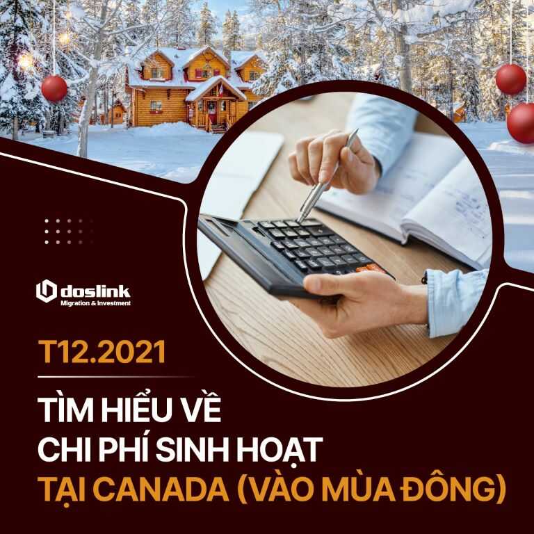 Tìm Hiểu Về Chi Phí Sinh Hoạt Tại Canada (Vào Mùa Đông)