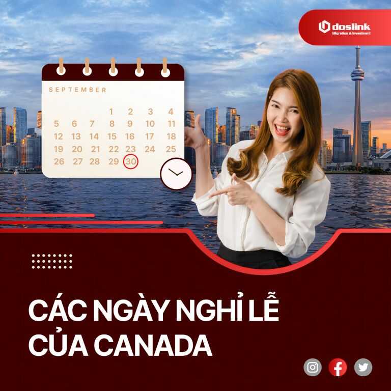 Các ngày nghỉ lễ của Canada