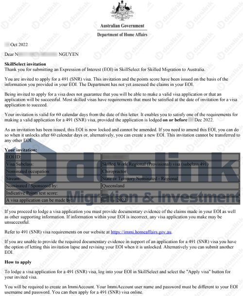 491_QLD_SkillSelect_Invitation_N NGUYEN