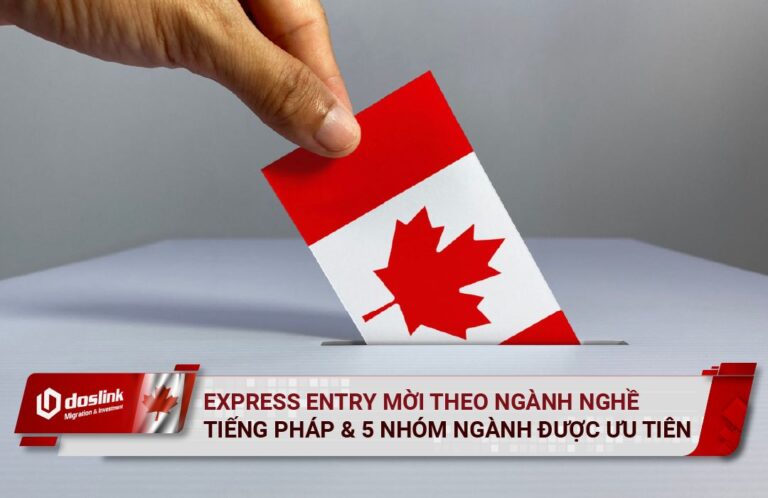Express Entry draw theo ngành nghề, 5 lĩnh vực ưu tiên theo category-based