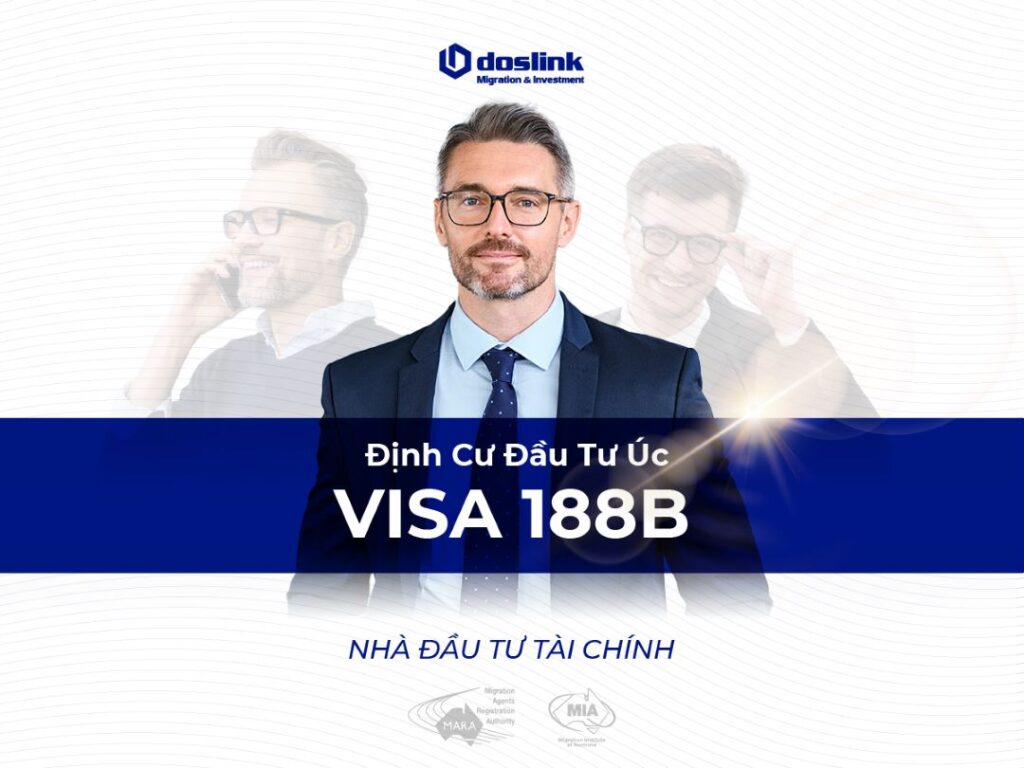 visa 188B Úc - Nhà đầu tư tài chính. Định cư Úc diện doanh nhân
