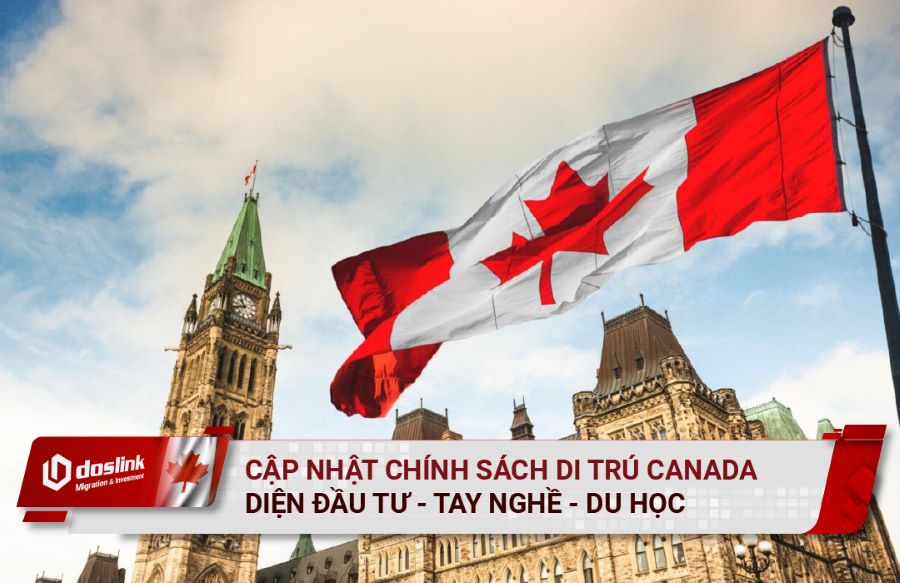 chính sách di trú canada, chương trình định cư canada diện đầu tư tay nghề và du học