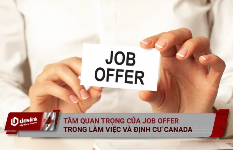 cananda job offer trong làm việc và định cư canada