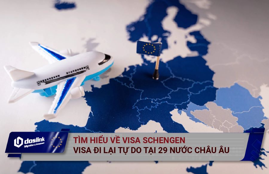 visa schengen - visa cho phép đi lại tự do tại 29 quốc gia Châu Âu