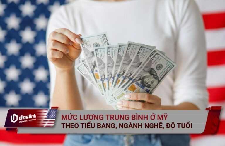 Mức lương trung bình ở Mỹ là bao nhiêu?