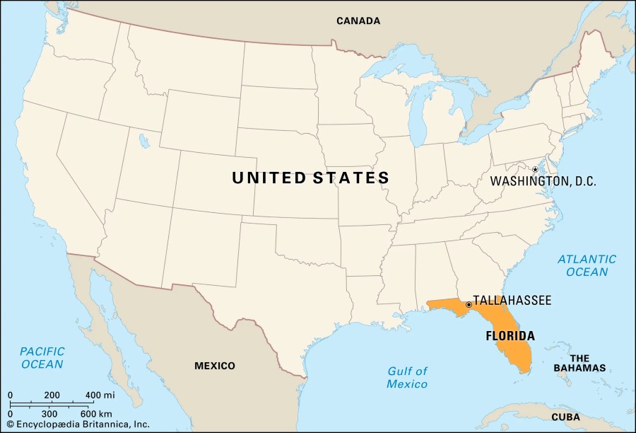 bản đồ Florida