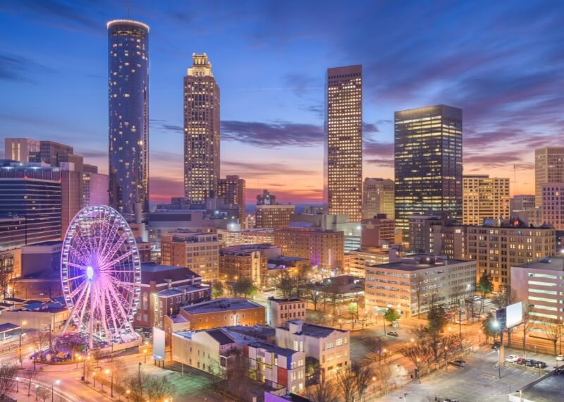 Định cư bang Georgia - thành phố Atlanta