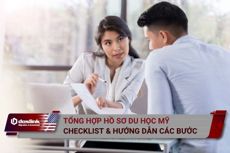Hồ sơ du học mỹ