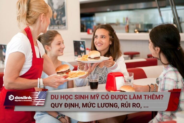quy định làm thêm của du học sinh mỹ