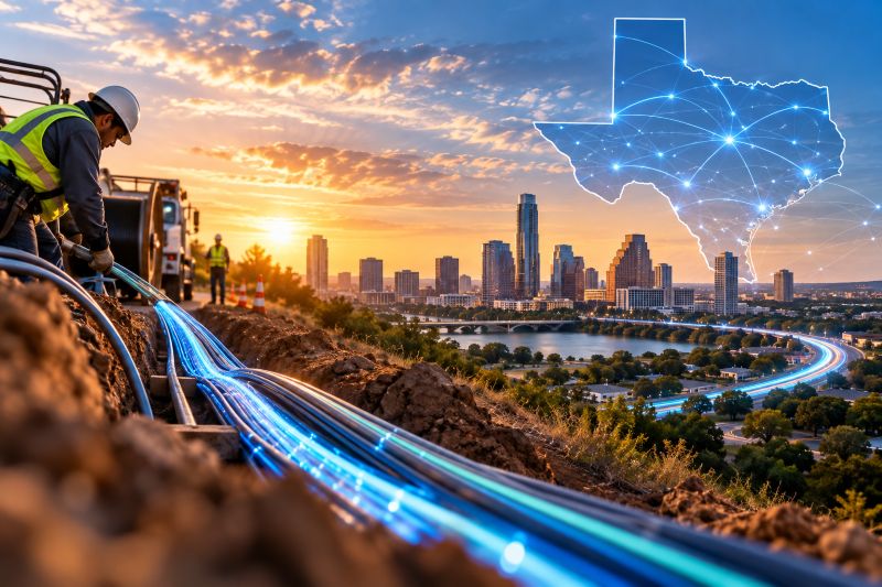dự án eb-5 rural TEA - Nexstream hệ thống băng thông rộng tại nông thôn Texas